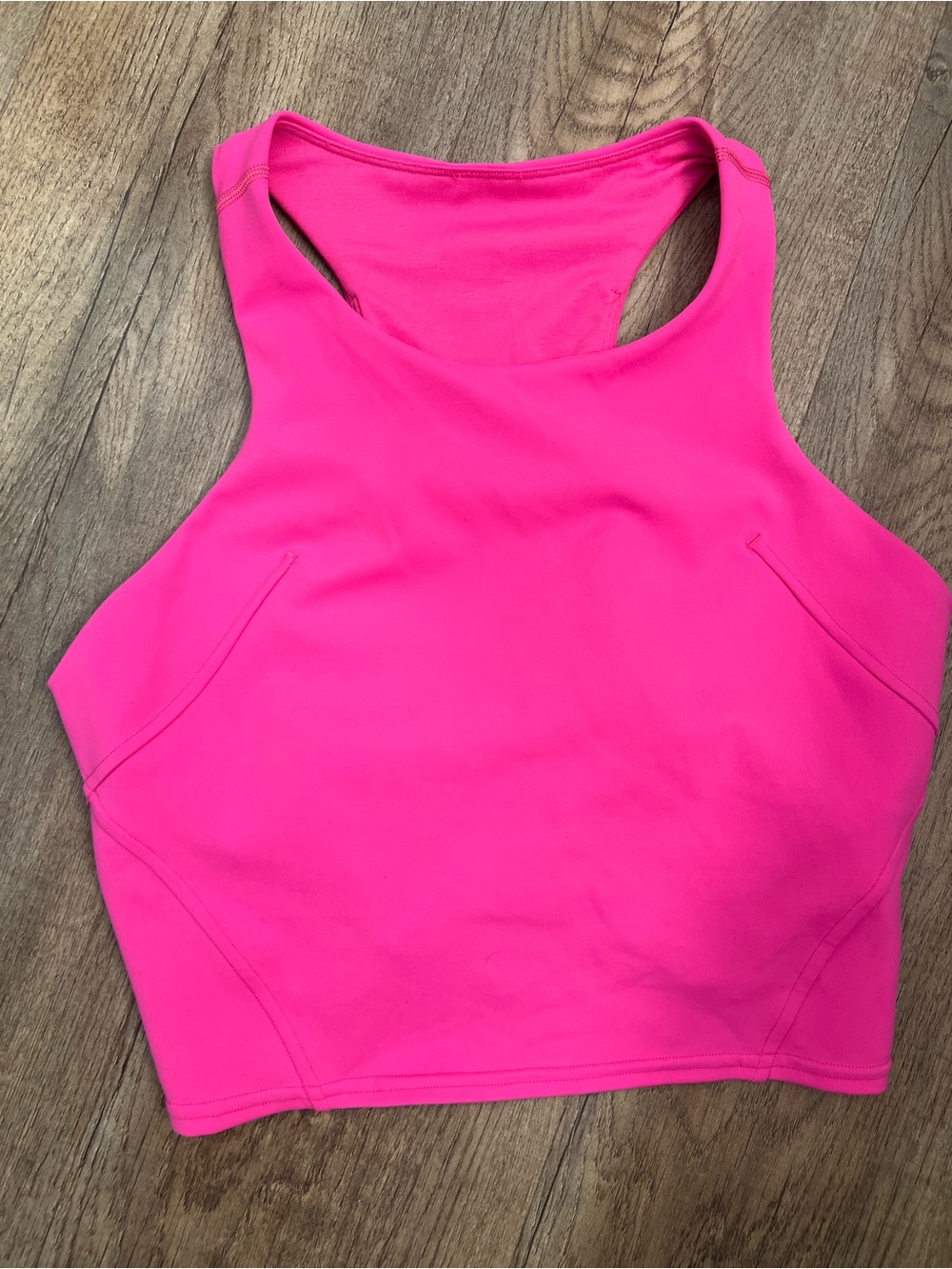 Lululemon Invigorate Training Tank Top Sonic Pink Size 10 - Picture 2 of 6